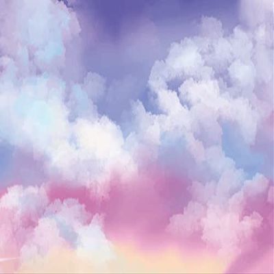 Yeele 12x8ft Colorful Sky Background for Photography Pink Purple Gradient Cloud Abstract Backdrop for Wedding Birthday Party Decorations Baby Girl Portrait Shooting Vinyl Wallpaper Photo Booth Props