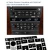 Ombialo AC Radio Dash Button Repair Stickers Decals Compatible with Cadillac 2007-2014 Escalade ESV EXT (AC16+Radio18) view 2