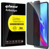 Anbzsign [2 Pack TCL 20E (6.52" Not Fit TCL 20 SE) Privacy Screen Protector, Anti-Spy 9H Hardness Tempered Glass view 1