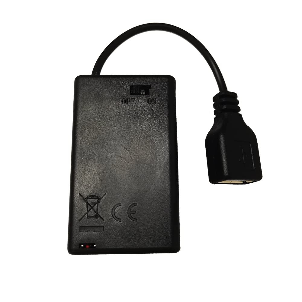 Kyglaring Battery Pack Box to Power The Led Light Kit - Batteries Not Included