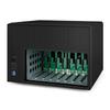 AUDHEID K7 8 Bay NAS Case, Computer Enclosures Compatible Micro-ATX Mini-ITX Motherboard, 3 x Fans, 8 x 2.5/3.5" Tray, Network Attached Storage Server for Home(Diskless) view 3