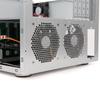 AUDHEID K7 8 Bay NAS Case, Computer Enclosures Compatible Micro-ATX Mini-ITX Motherboard, 3 x Fans, 8 x 2.5/3.5" Tray, Network Attached Storage Server for Home(Diskless) view 4