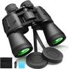 ZIYOUHU Binoculars for Adults 20x50 High Power Low Light Waterproof HD Compact Binoculars,BAK4 Prism FMC Lens for Bird Watching Hunting Travel Football Stargazing view 1