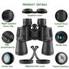ZIYOUHU Binoculars for Adults 20x50 High Power Low Light Waterproof HD Compact Binoculars,BAK4 Prism FMC Lens for Bird Watching Hunting Travel Football Stargazing view 4