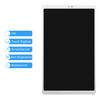 Screen Replacement for Samsung Tab A7 Lite 2021 SM-T220 LCD T220 Display Touch Screen Digitizer Glass Panel Assembly Repair Parts Kit 8.7inch (White with Frame) view 3