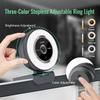 Angetube Streaming Webcam with Microphone: 1080P 60FPS USB Web Cam with Ring Light and Remote Control - HD Web Camera with 5X Digital Zoom Built in Privacy Cover,for PC|Computer|Laptop|Mac|Desktop view 2