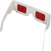 Heyiarbeit 20pcs Red-Red 3D Glasses Carboard Frame White Resin Lens 3D Movie Game-Extra Upgrade Style view 1