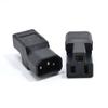 greenDracaena Dracaena.io 2 Pack IEC320 C14 Male to Nema 5-15R PDU USA UPS Extension Power Plug Adapter,IEC C14 Male Plug to Nema 5-15R US 3 Pin Female Power Adapter Connector view 1