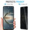 Anbzsign [2 Pack TCL 30 V 5G Privacy Screen Protector, Anti-Spy 9H Hardness Tempered Glass. view 2