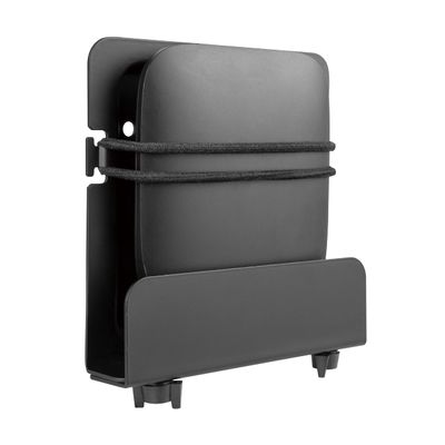 RCA Streaming Player Wall Mount  Easily Mount Streaming Box to Wall, Adjustable Base, Supports 2.2 Pounds, Universally Compatible  Apple TV, Roku, Fire TV, Sonos Port; Black