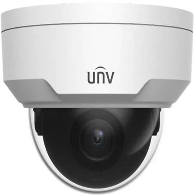 UNIVIEW Uniview UNV UN IPC328LR3DVSPF28LMF 4K/8MP IR WDR Outdoor Network Dome Camera with 2.8mm Fixed Lens, White.
