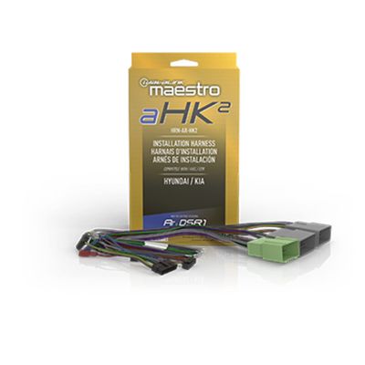 Maestro aHk2 HRN-AR-HK2 Amplifier Replacement T-Harness Compatible with Select Hyundai and Kia Vehicles