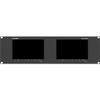 LILLIPUT Dual Rackmount Monito 7" RM-7029S 3-RU Rackmount Monitor with 3G-SDI /HDMI 2.0 Scope view support up to 1080p 60Hz SDI and 2160p 60Hz HDMI video view 4