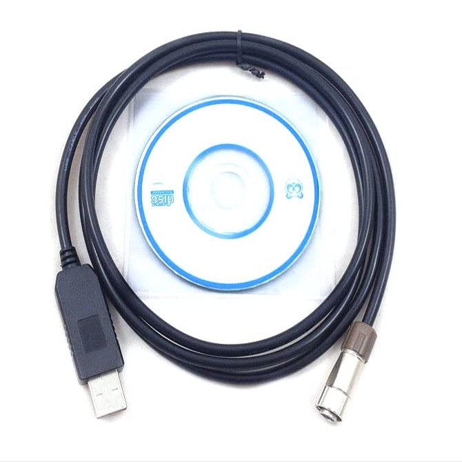 Aiefoced USB Download Data Cable for Topcon ES/OS Series & Sokkia CX/FX Total Station
