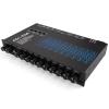 Facmogu 9-Band Car Audio Equalizer, Car Graphic Equalizer EQ W/Front, Rear + Sub Output, 8V RMS Line Driver, Adjustable Audio Output for Car, Boat, W/CD/AUX Input Select & White Light Illumination view 1