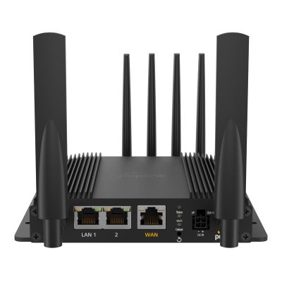 Peplink MAX BR1 Pro [CAT 20] | LTE-A Pro Modem with Redundant SIM Slots | Wi-Fi 6 | GPS Receiver| Drop-In Mode, Load Balancing / Failover, Ignition Sensing | MAX-BR1-PRO-GLTE-S-T-PRM
