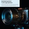 7artisans 35mm T1.05 APS-C Frame Vision Series Cine Lens Manual Focus Large Aperture Cinematic Lens for Canon EOS R RF RED R3 R5 R6 R6II R7 R10 RP view 3
