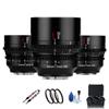 7artisans APS-C 25mm 35mm 50mm T1.05 Vision Series Cine Lenses Manual Focus Large Aperture Cinematic Lens for Leica/Sigma/Panasonic L Mount Camera SL TL view 1