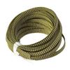 Heyiarbeit 10m/32.8ft PET Expandable Braid Cable Sleeving Flexible Wire Mesh Sleeve Black Gold 10mm view 1