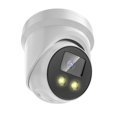 DS-2CD2386G2-ISU/SL 2.8mm HIK 8MP PoE IP Camera, 4K AcuSense Turret Network Camera with Strobe Light and Audible Warning, Built-in Mic and Speaker, Human/Vehicle Detection, Compatible with HIK NVR