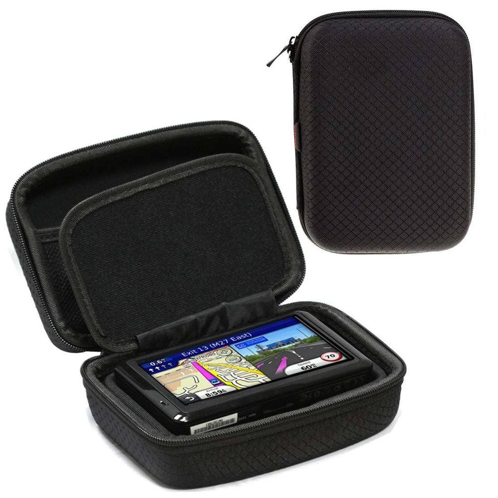 Navitech Black Hard GPS Carry Case Compatible with Garmin z?mo XT Sat Nav