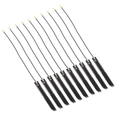 EVTSCAN Internal Antenna,10PCS NZ433PCB001 433MHZ 5dBi Internal Antenna PCB Built in Aerial IPEX Omni Antenna UFL Connector