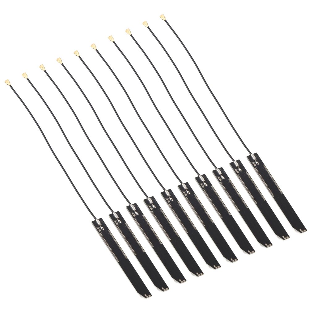 EVTSCAN Internal Antenna,10PCS NZ433PCB001 433MHZ 5dBi Internal Antenna PCB Built in Aerial IPEX Omni Antenna UFL Connector