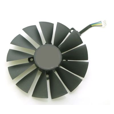 Youngran T129215SM 12V 0.25AMP 95mm GPU Fan Compatible for ASUS Strix RX570 RX580 GTX1050Ti Mining GPU P104-100 4G Graphics Card Cooler Cooling Fan Leisurely (Blade Color : T129215SM-1pcs)
