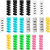 Success Stationery 20 Pieces Highly Flexible Silicone Cable Protectors, Charger Cable Protector, Charger Protector, Wire Protector, Cable Protector, Charging Cable Protector view 1