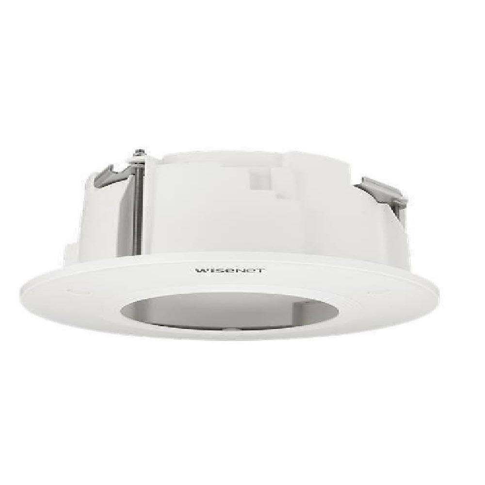 HANWHA TECHWIN SHD-1600FPW Plenum in-Ceiling Flush Mount for Dome Camera, Bracket., White