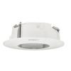 HANWHA TECHWIN SHD-1600FPW Plenum in-Ceiling Flush Mount for Dome Camera, Bracket., White view 1