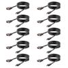 6ft [1.8m] HDMI to DVI Cable, DVI-D to HDMI Display Cable [1920x1200p], 10 Pack, Black, HDMI to DVI-D Adapter Cord M/M view 2