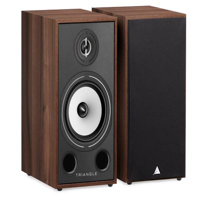 triangle Borea BR03 100W 2-Way Bookshelf Speakers, Pair, Chestnut