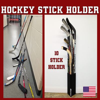 Stickstow Hockey Stick Holder Organizer Closet Garage Home Office anywhere anytime.
