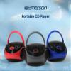 Emerson EPB-3000 Portable CD Player with AM/FM Radio, Programmable Memory, Dual Stereo Speakers, 3.5mm AUX Input, and Two-Way Power for Home or On-The-Go Entertainment  Ideal for Music Lovers view 4