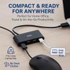 C2G 4-Port USB-A 3.0 Hub - SuperSpeed USB 5Gbps, Black (C2G54462) view 3