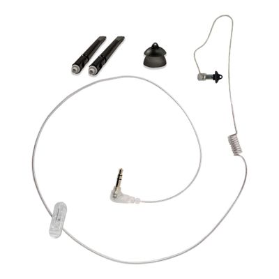 360 Flexo Covert/Tactical Radio Earpiece Ambidextrious- 3.5mm, Connects to Speaker Mic for Motorola, Si500, Kenwood, Icom, Relm, & More