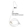 360 Flexo Covert/Tactical Radio Earpiece Ambidextrious- 3.5mm, Connects to Speaker Mic for Motorola, Si500, Kenwood, Icom, Relm, & More view 4