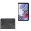 BoxWave Keyboard Compatible With Samsung Galaxy Tab A7 Lite - SlimKeys Bluetooth Keyboard with Trackpad, Portable Slim TouchPad - Jet Black view 1