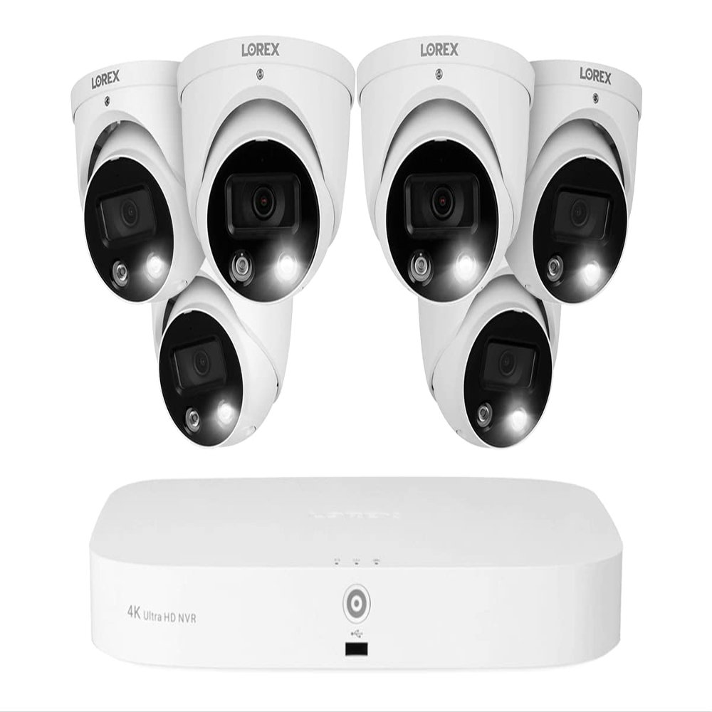 8-channel Fusion NVR System with Smart Deterrence and Mask Detection Security Cameras 6