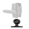 ARKON Mounts APD2MAMPS38 Diamond-Shaped Metal 38mm (1.5 inch) Ball to 2 Hole AMPS Compatible Adapter view 3