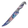 ASR Outdoor 13 inch Decorative Liberty Eagle Etched Collectors Hunting Knife, Ornamental Scabbard and Handle view 2