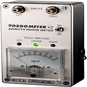Musical Surroundings Fozgometer Fosgometer V2 Turntable Cartridge Azimuth Range Meter by Jim Fosgate