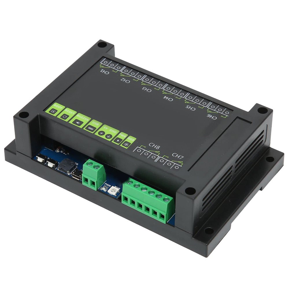 8 Channel Relay Module, 5V Relay Module Power Isolation Photocoupler Isolation USB Port Boot Pin Pico Relay Module for Pico