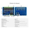 8 Channel Relay Module, 5V Relay Module Power Isolation Photocoupler Isolation USB Port Boot Pin Pico Relay Module for Pico view 4