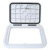 T-H Marine Designer Series Hatch | Non Locking Boat Access Hatch Storage Compartment | 13" x 17", Sand Shell view 3