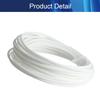 Jutagoss 10m/32.8ft PET Expandable Braid Cable Sleeving, Flexible Wire Mesh Sleeve White view 4