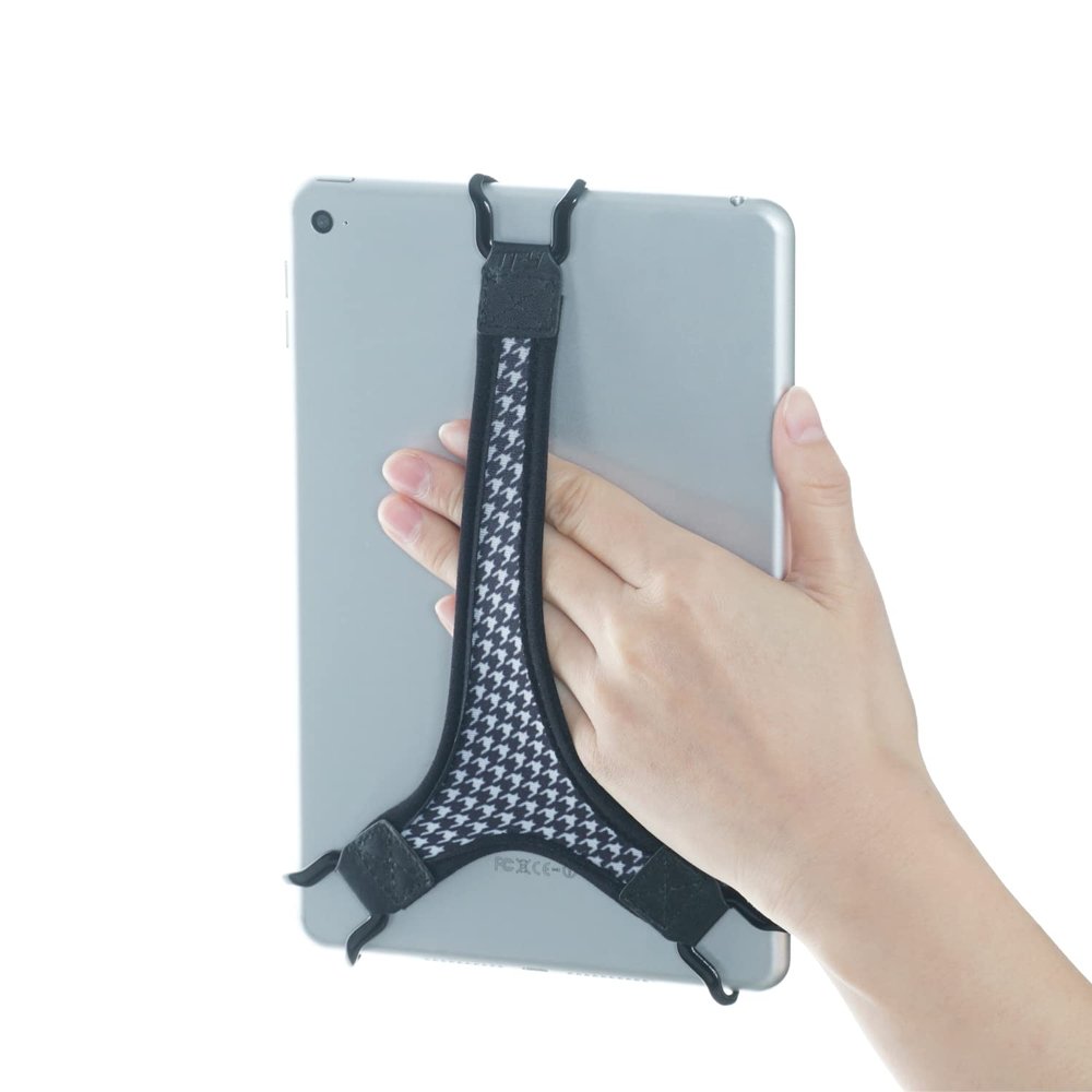 TFY Security Hand Strap Holder Finger Grip for Tablet - Fire 7" / Fire HD 8 / iPad Mini/Galaxy Tab S 8.4 / Galaxy Tab 2/3 / 4 / Galaxy Tab 7.7 (Bird)