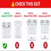 (2 Pack) BGAANM Cute Airpods 3 Cases Silicone Cover with Keychain, Cartoon Skin Design Headphones Charging Case Protective Cover Compatible for Airpods 3rd Generation (Goldfish+Candy) view 2