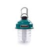 Barebones Beacon Hanging Light  Teal, Rechargeable LED Camping Lantern with Adjustable Brightness  Weatherproof Vintage-Style Hanging Lantern for Outdoor Adventures and Year-Round Use view 1